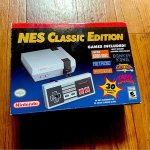 Never-used official NES Classic Edition — collectors item!